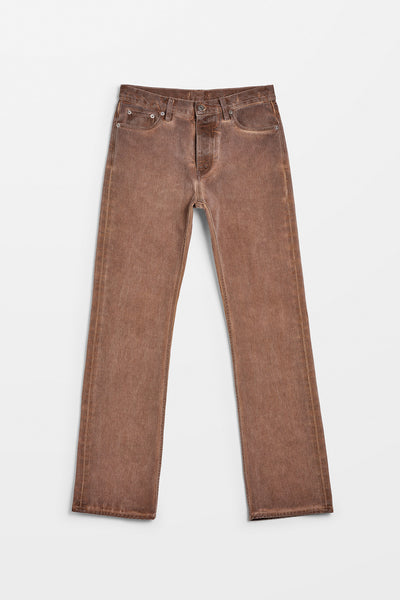 Relaxed Bootcut Rush Jeans in Brown Cold Dye – HOPE STHLM