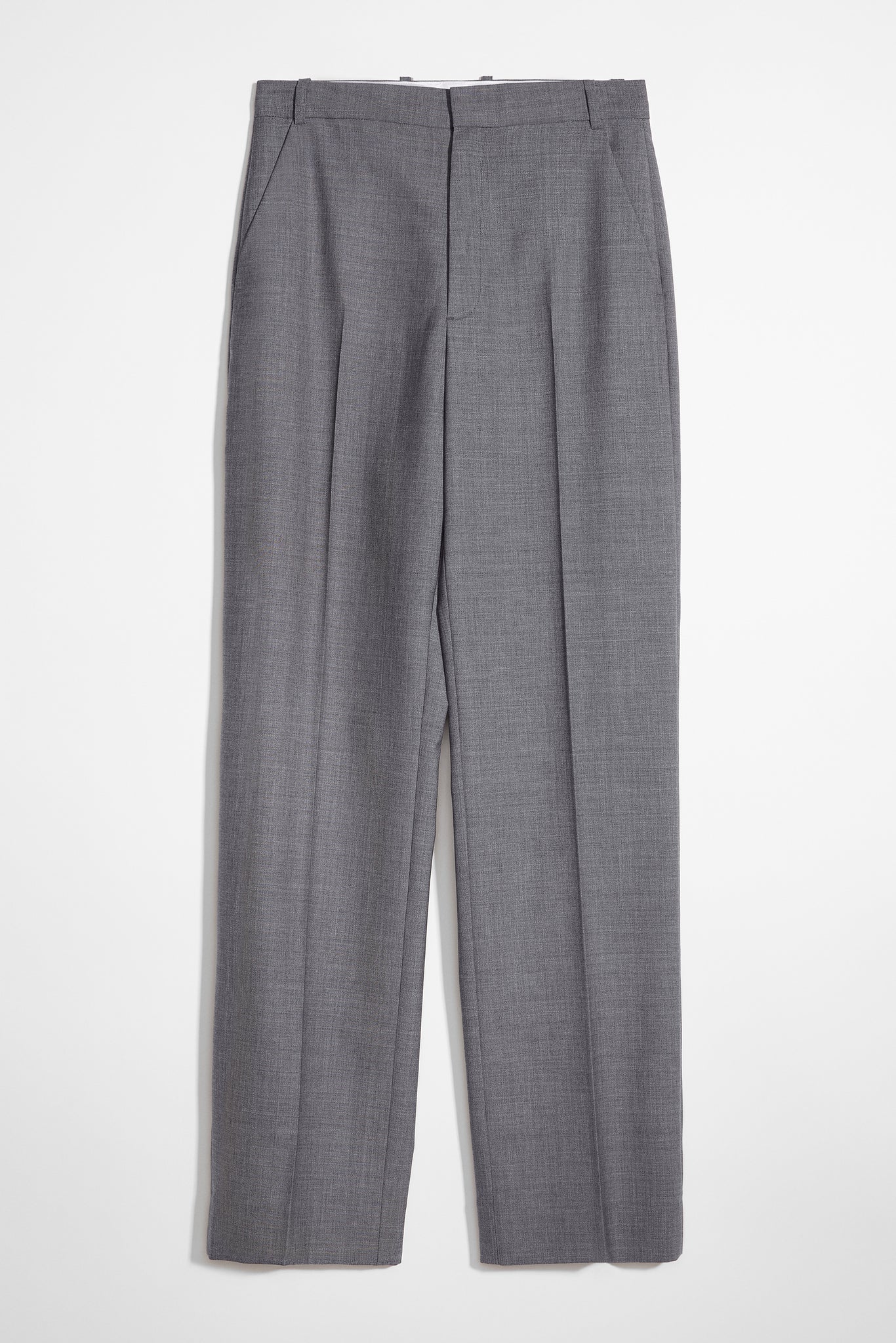 Straight-leg Suit Trousers