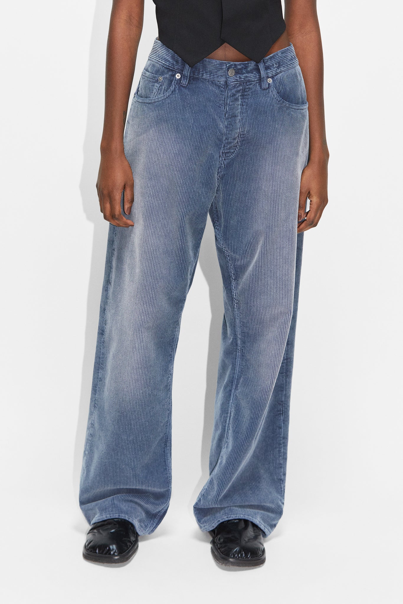 Loose-fit Corduroy Trousers