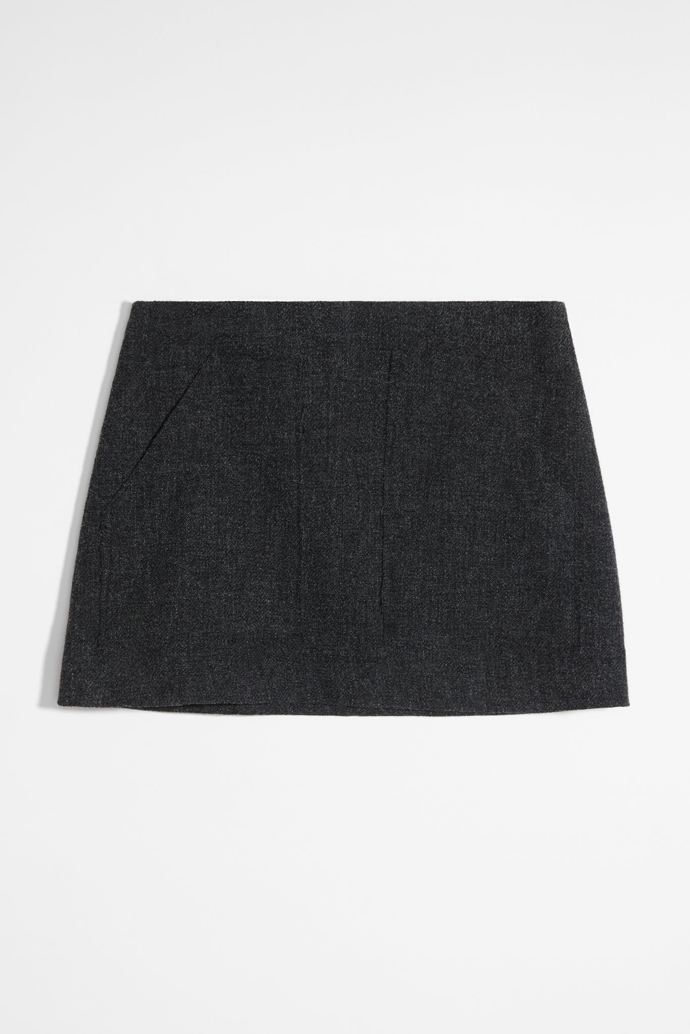 Wool Mini Skirt