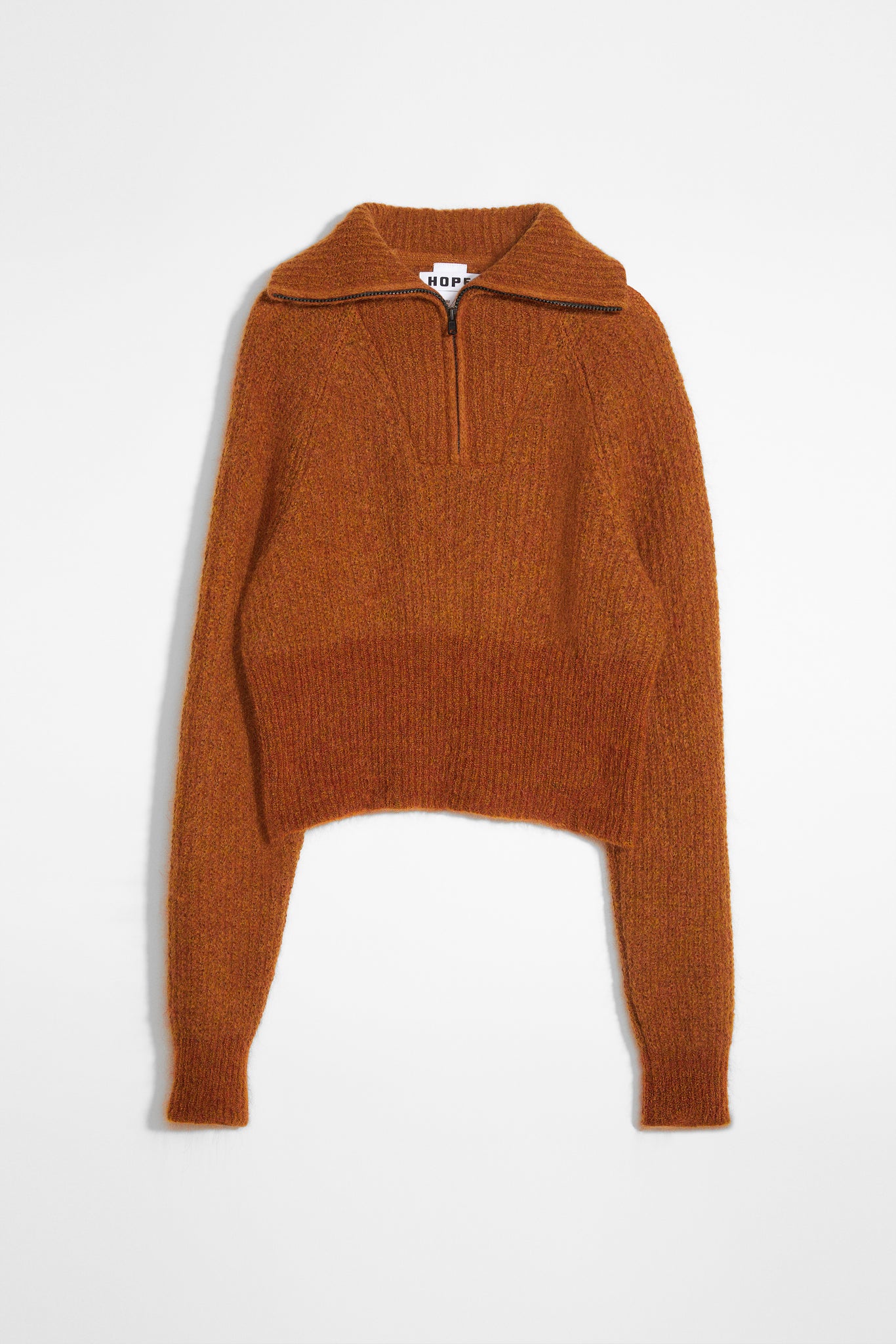 Half Zip-up Sweater