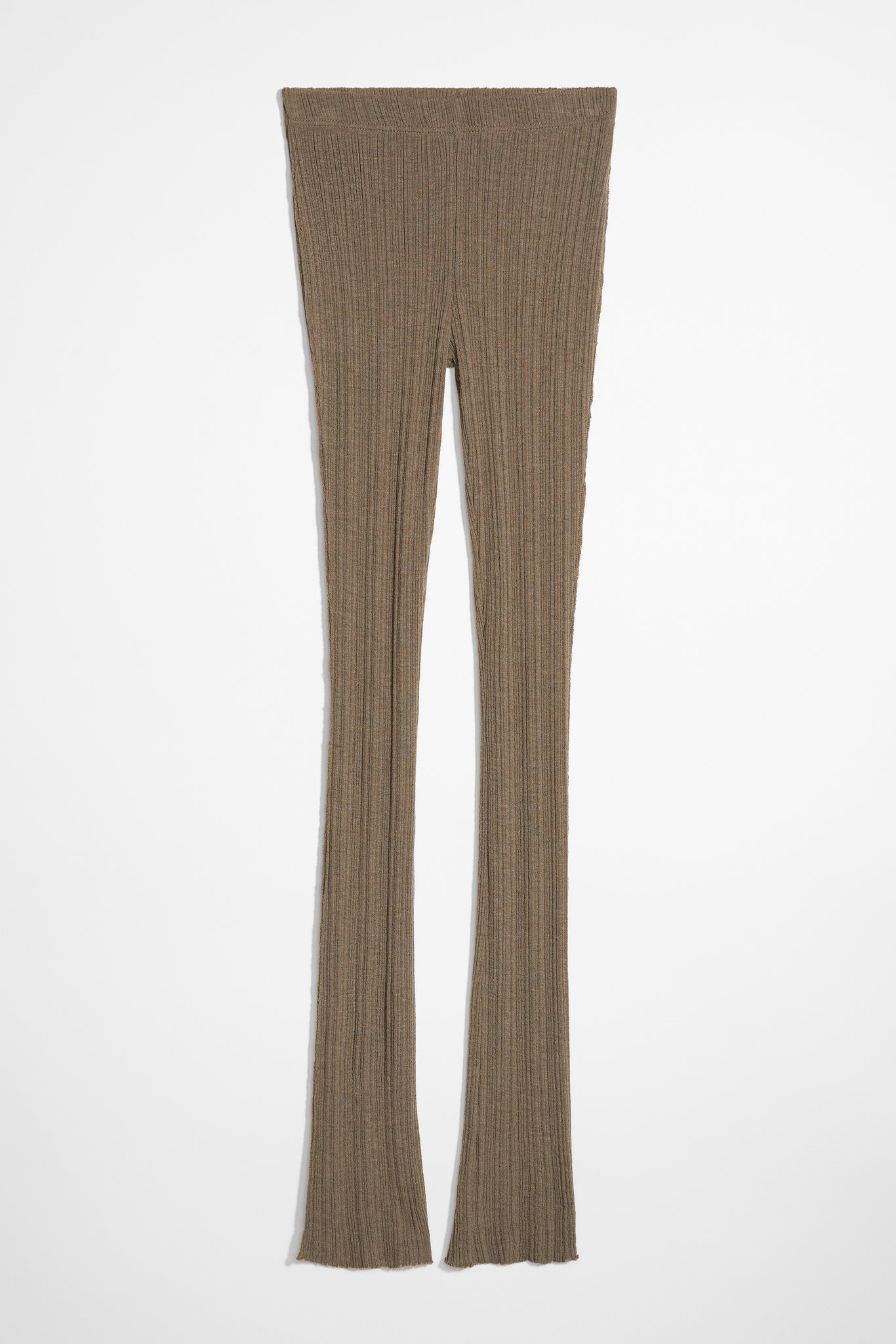 Ribbed Knitted Tights