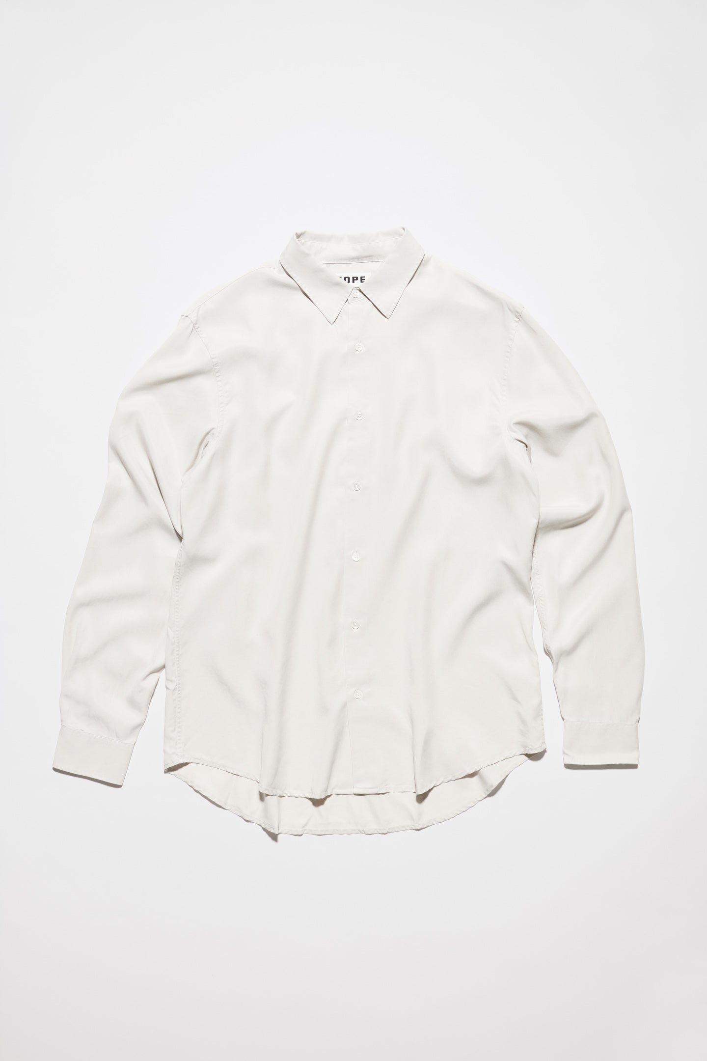 Regular Fit Shirt - Air Clean Shirt in Dirty White – HOPE STHLM