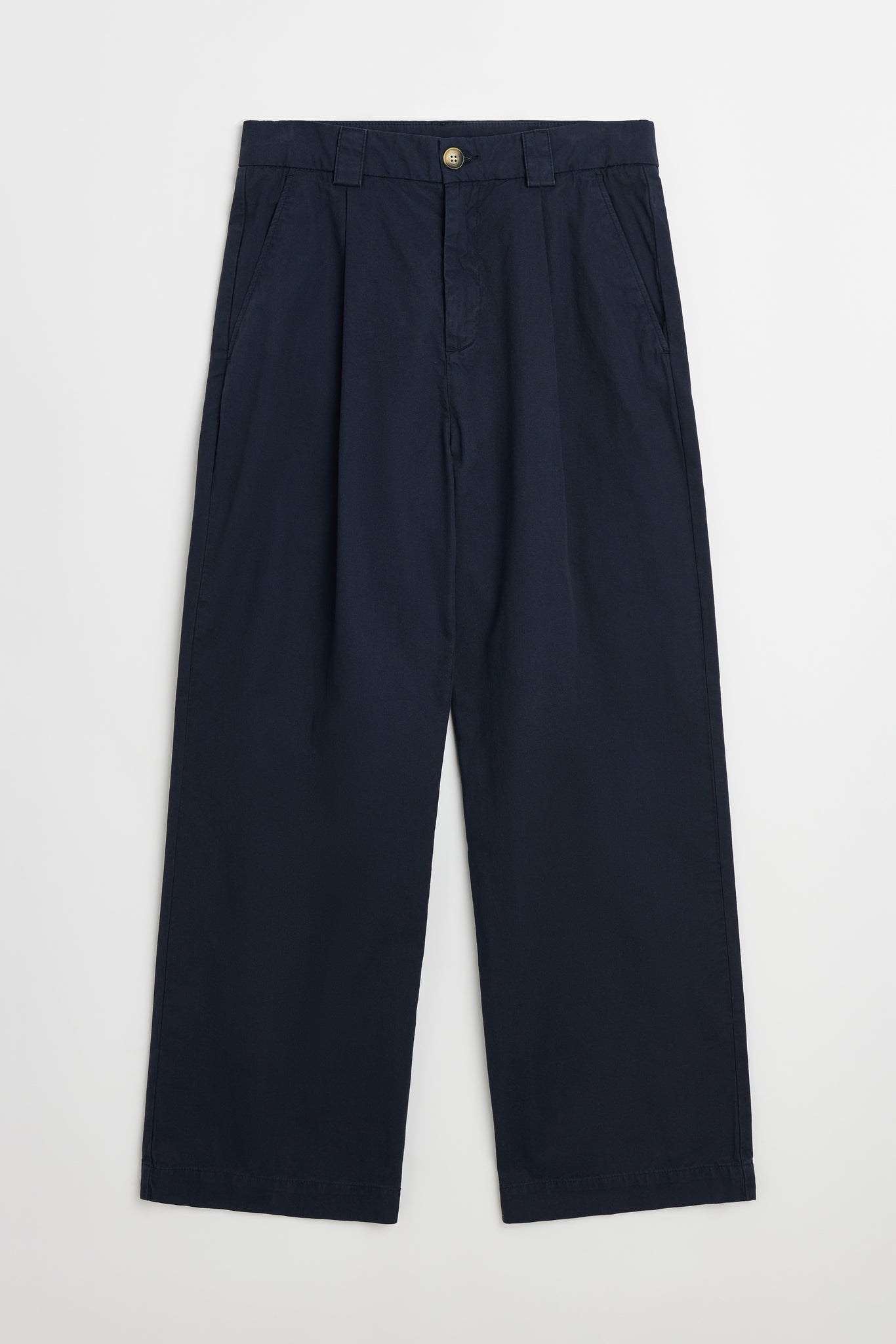 Relaxed Pleated Chinos