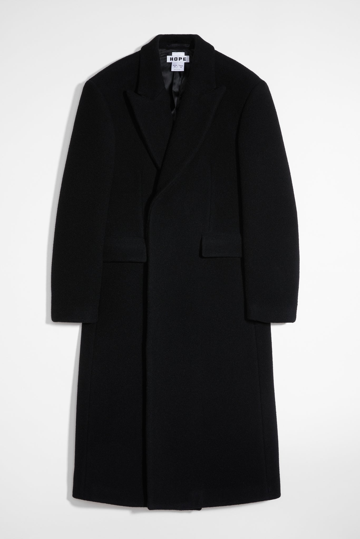 Double Breasted Wool Coat