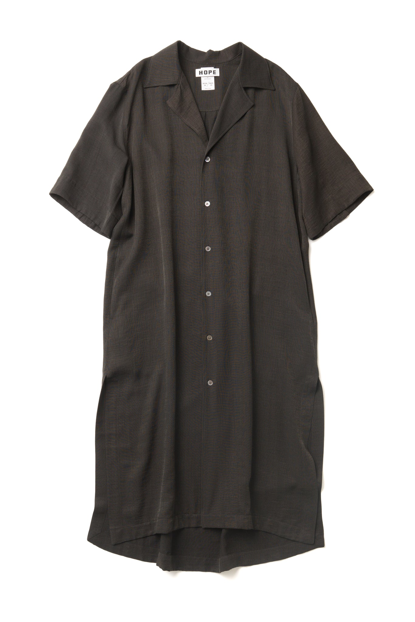 Shortsleeved Shirt Dress